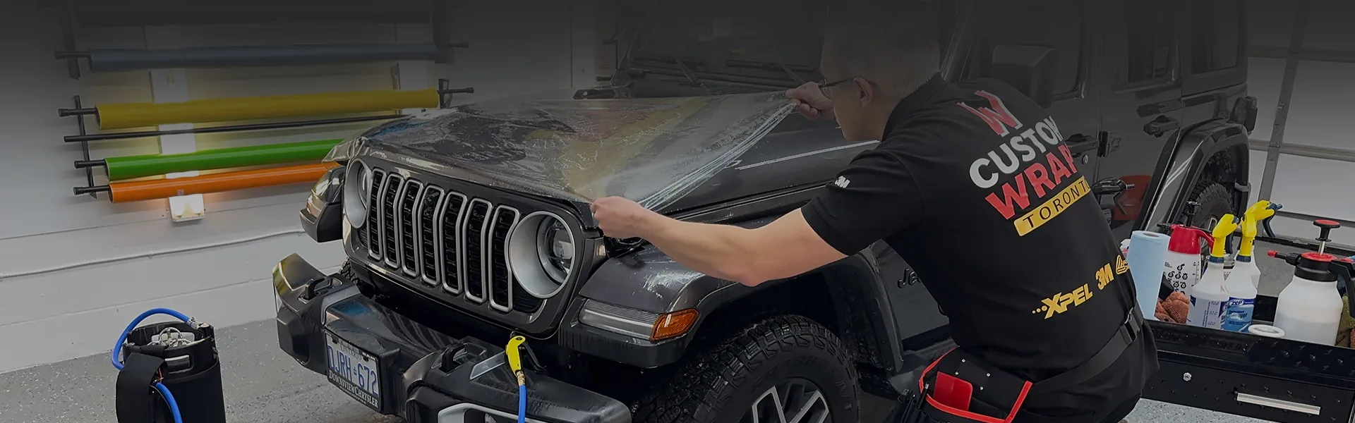 Paint Protection Film installation in Toronto